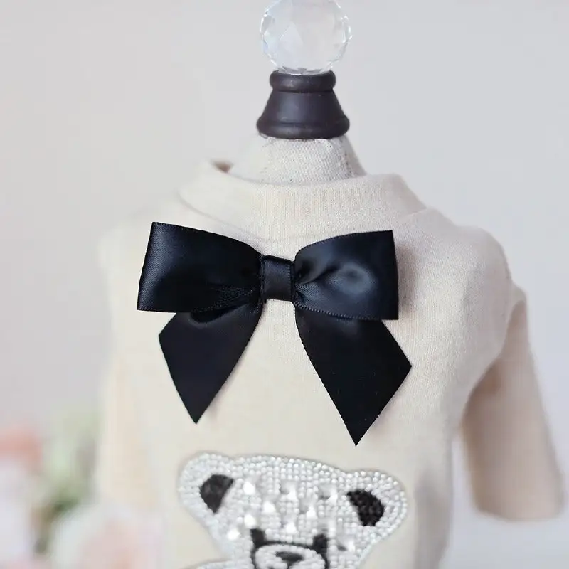Bow Tie Casual Classic Dog T-Shirt