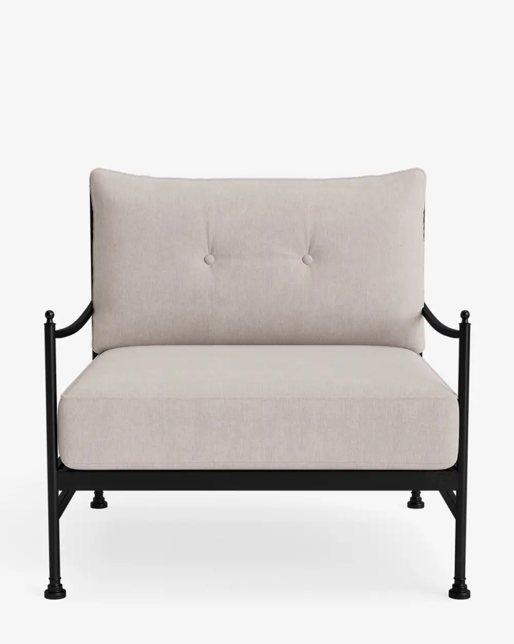 Plush Outdoor Lounge Chair