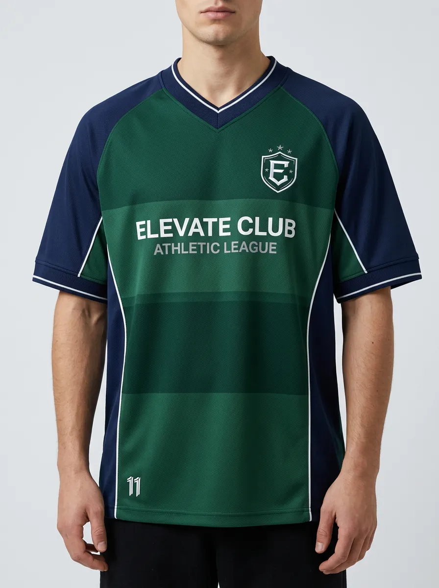 Men's Elevate Club Athletic League Graphic Printed Jersey