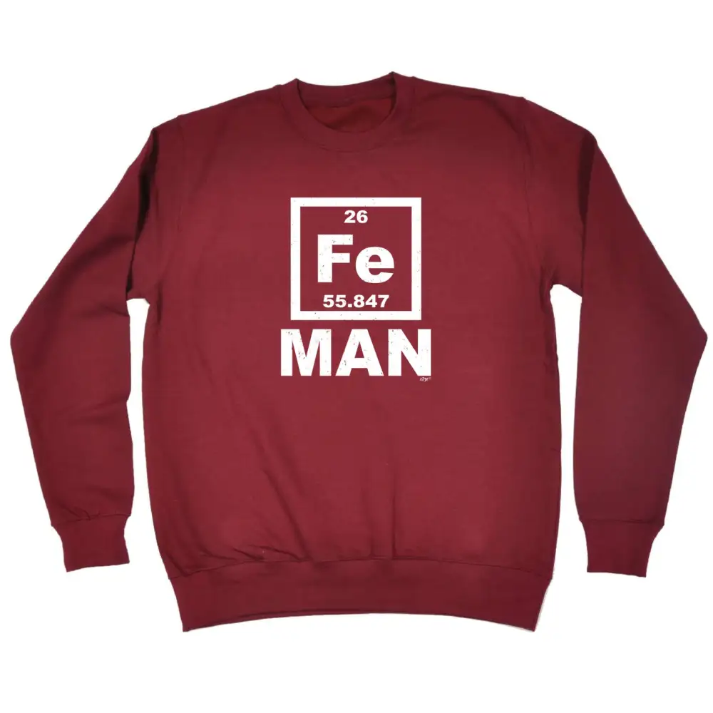 Iron Symbol Graphic Sweatshirt