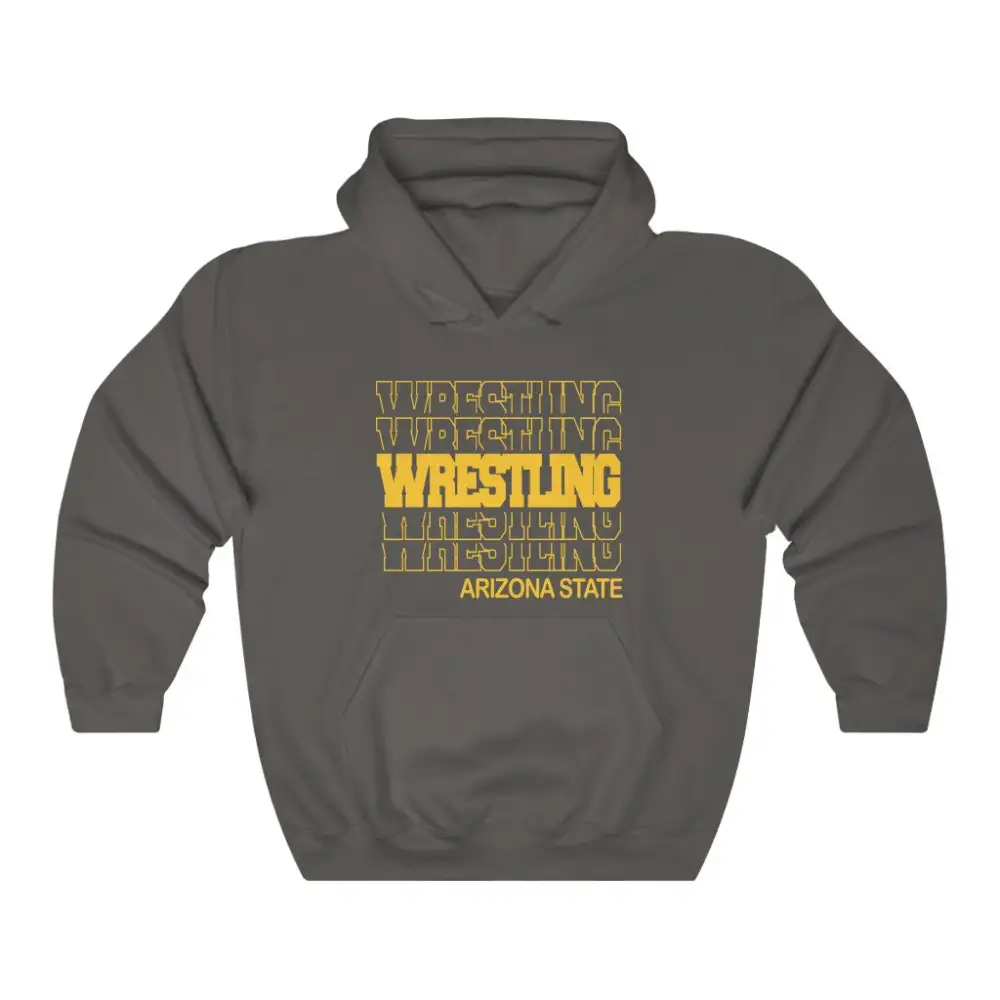 Everyday Modern Stacked Wrestling Graphic Pullover Hoodie