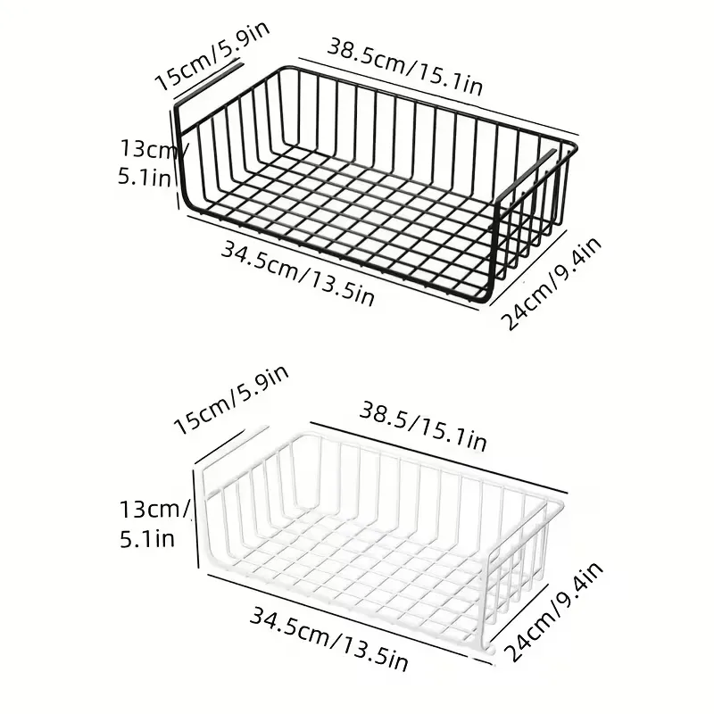 Under-Shelf Storage Basket