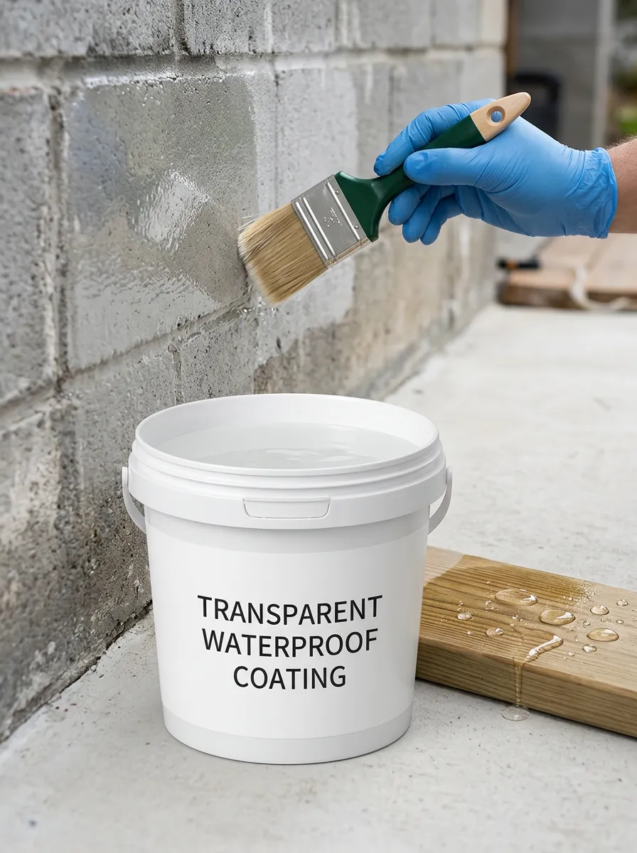 Clear Waterproof Coating for Household Repairs