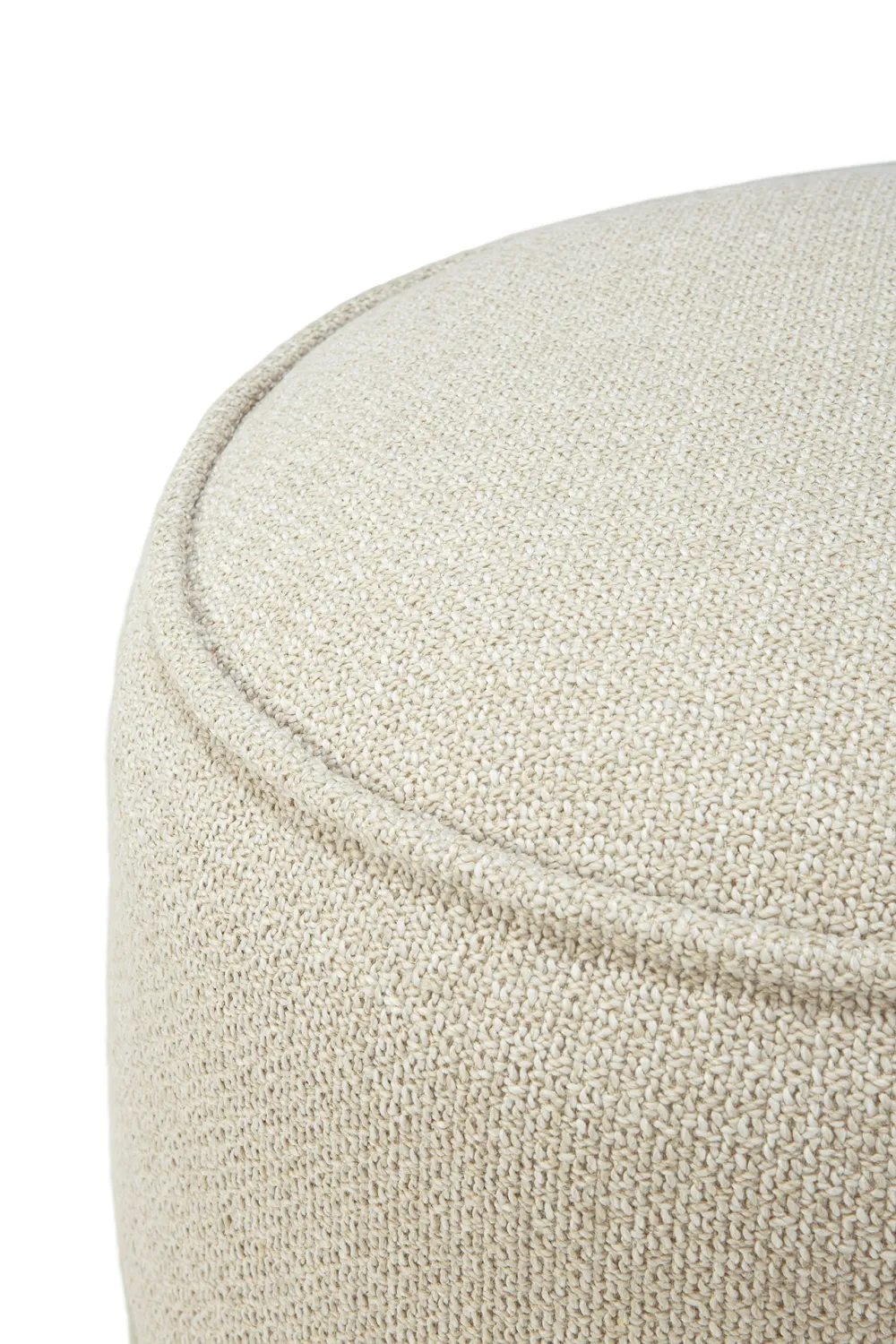 Round Outdoor Pouf