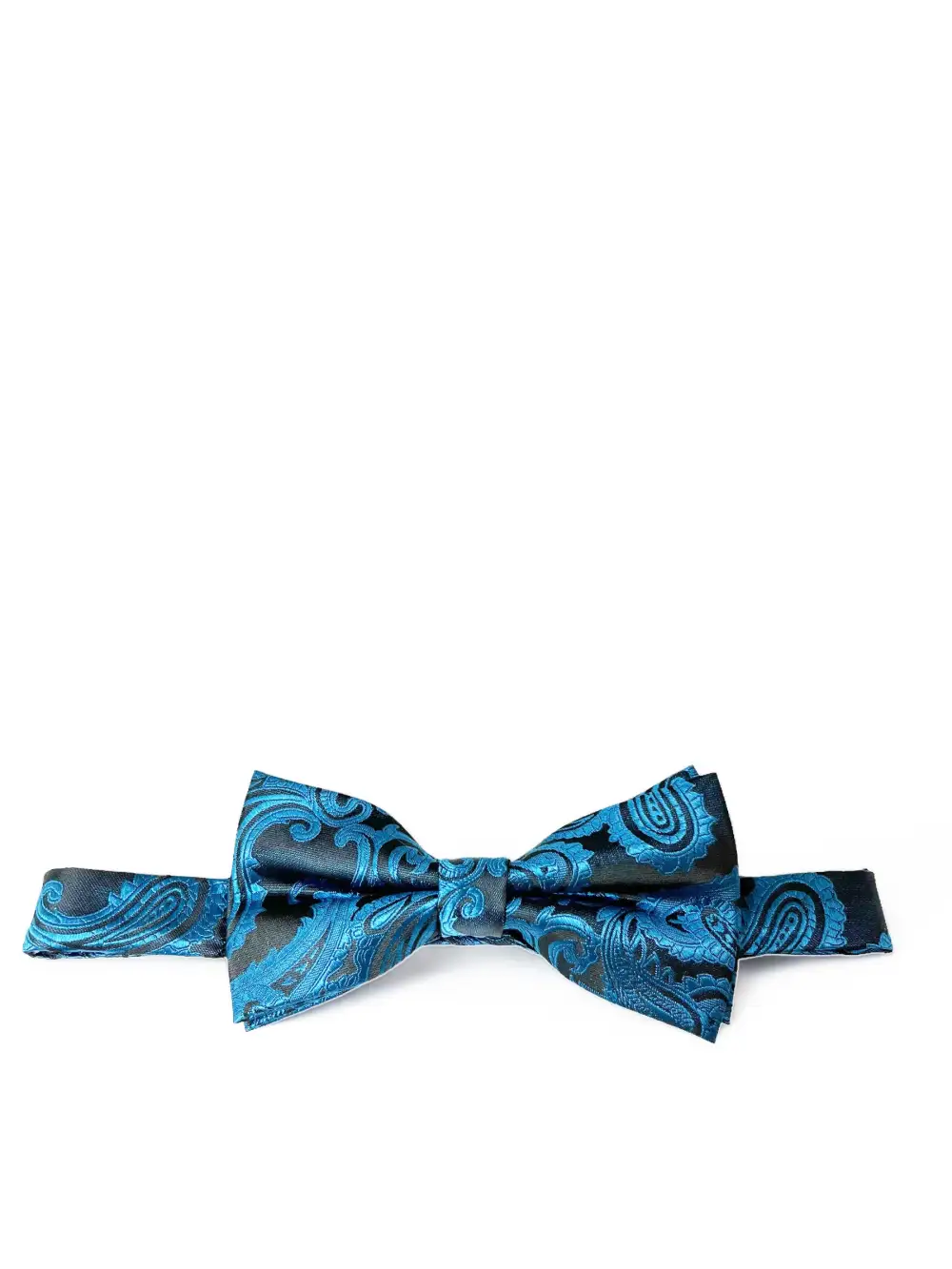 Suave Paisley Polyester Bow Tie