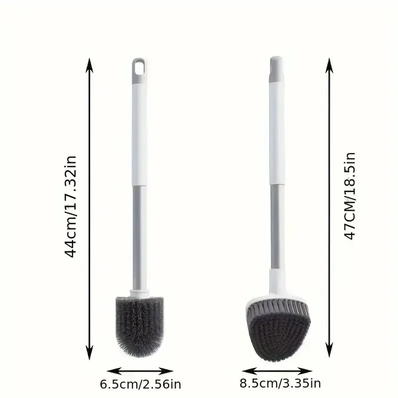 Bathtub Brush Wall-Mounted Cleaning Toilet Brush Set