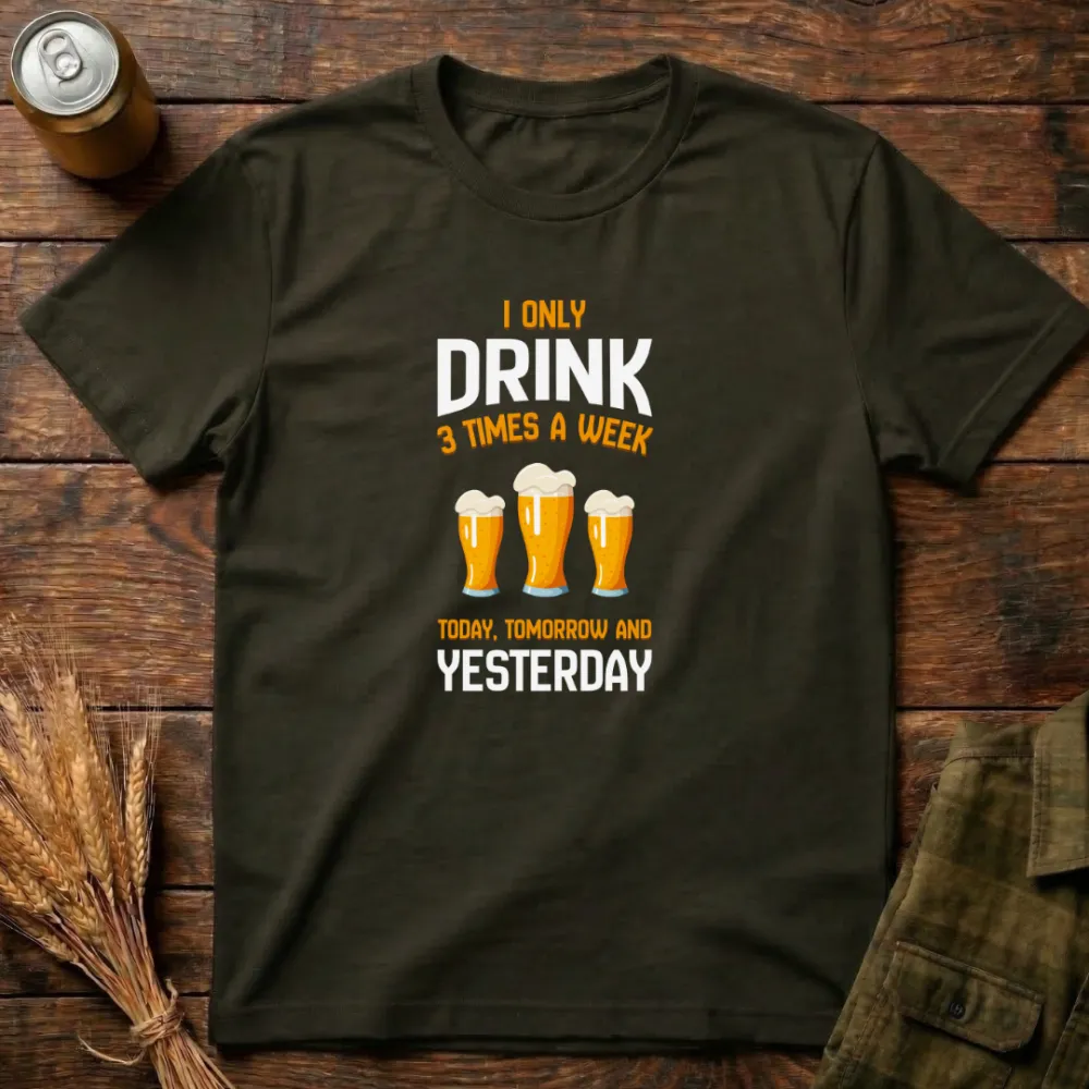 Reincarnation Time Printed Pure Cotton T-shirt