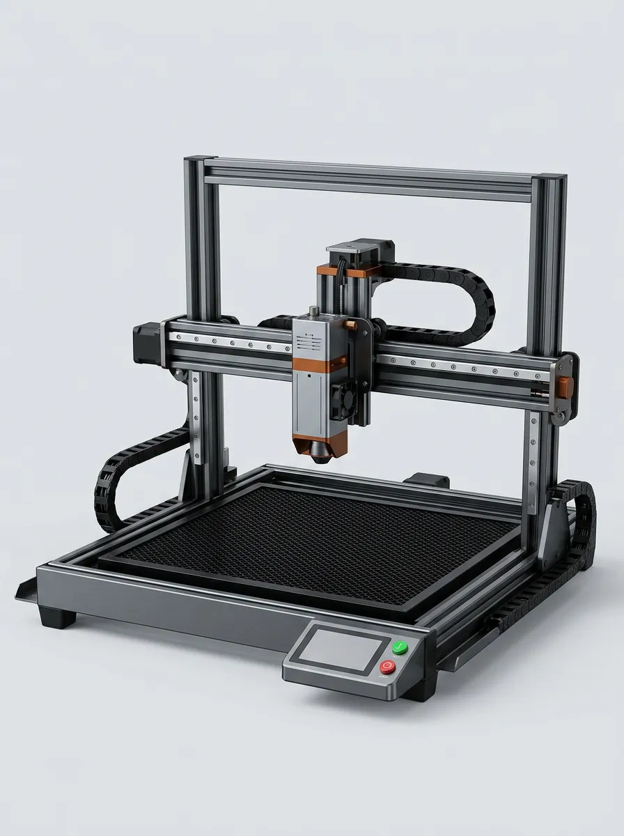 CNC Desktop Laser Cutting and Engraving Machine for DIY Projects