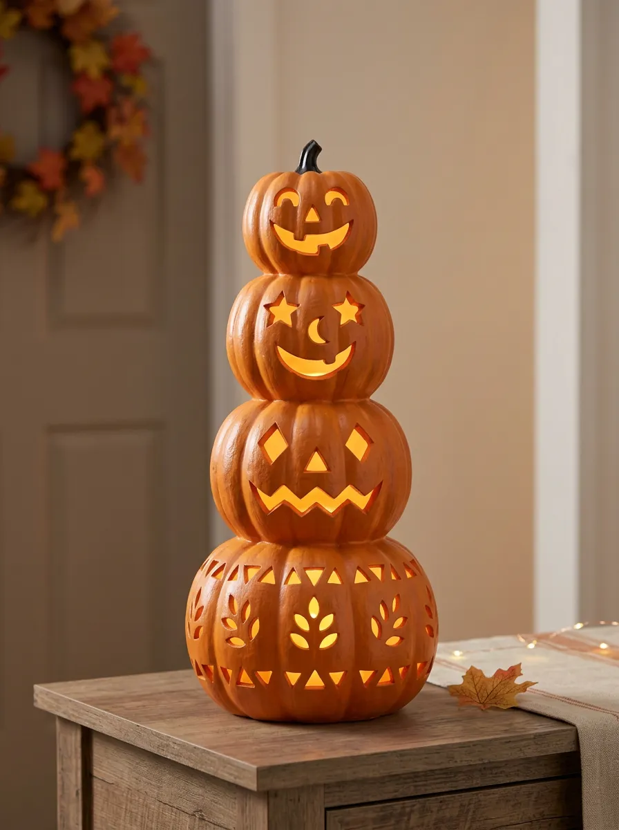 Classic Halloween Pumpkin Light