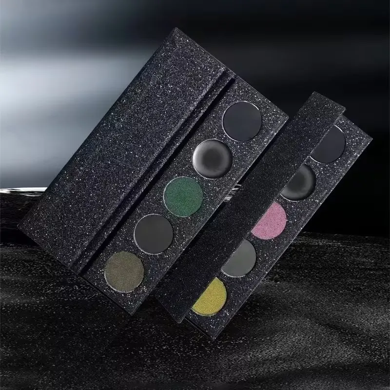 Metallic Black-Green Eyeshadow Palette