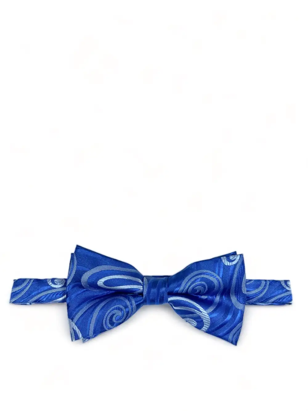 Graceful Paisley Polyester Bow Tie