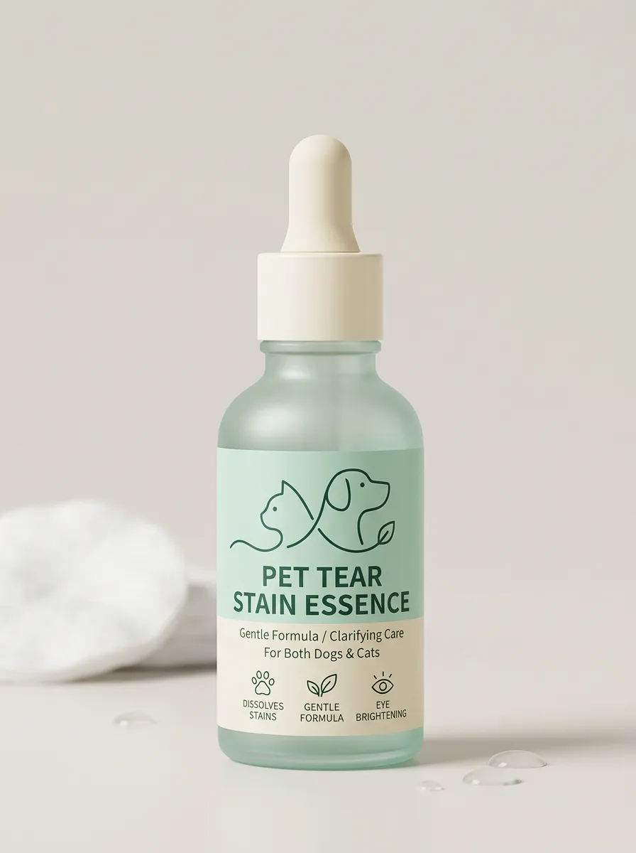Grooming Routine Gentle Formula Pet Tear Stain Care Grooming Serum