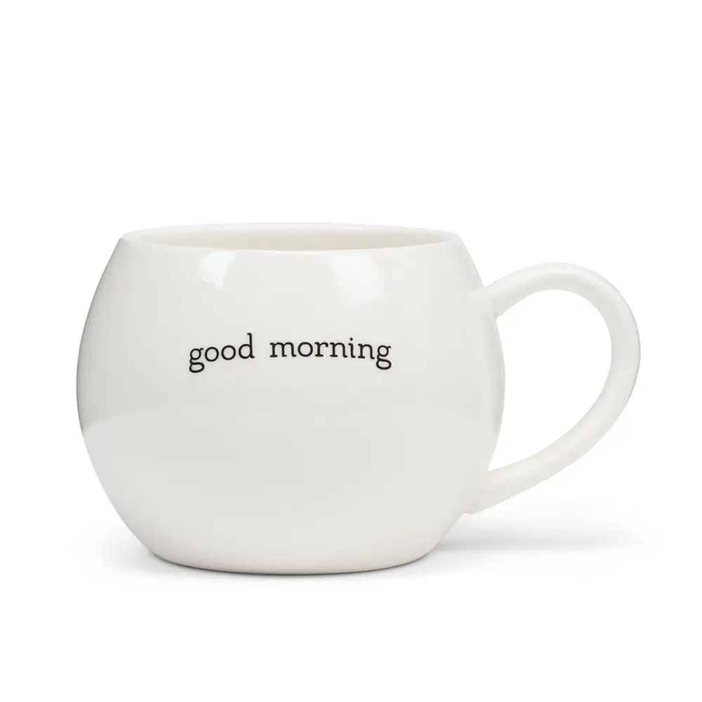 Morning Message Stoneware Mug