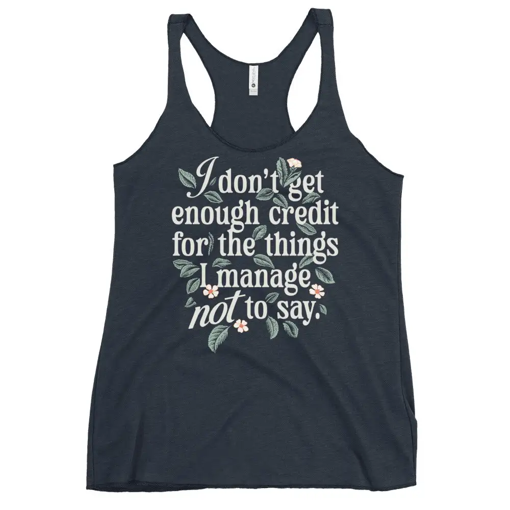 Quiet Thoughts Racerback Tank