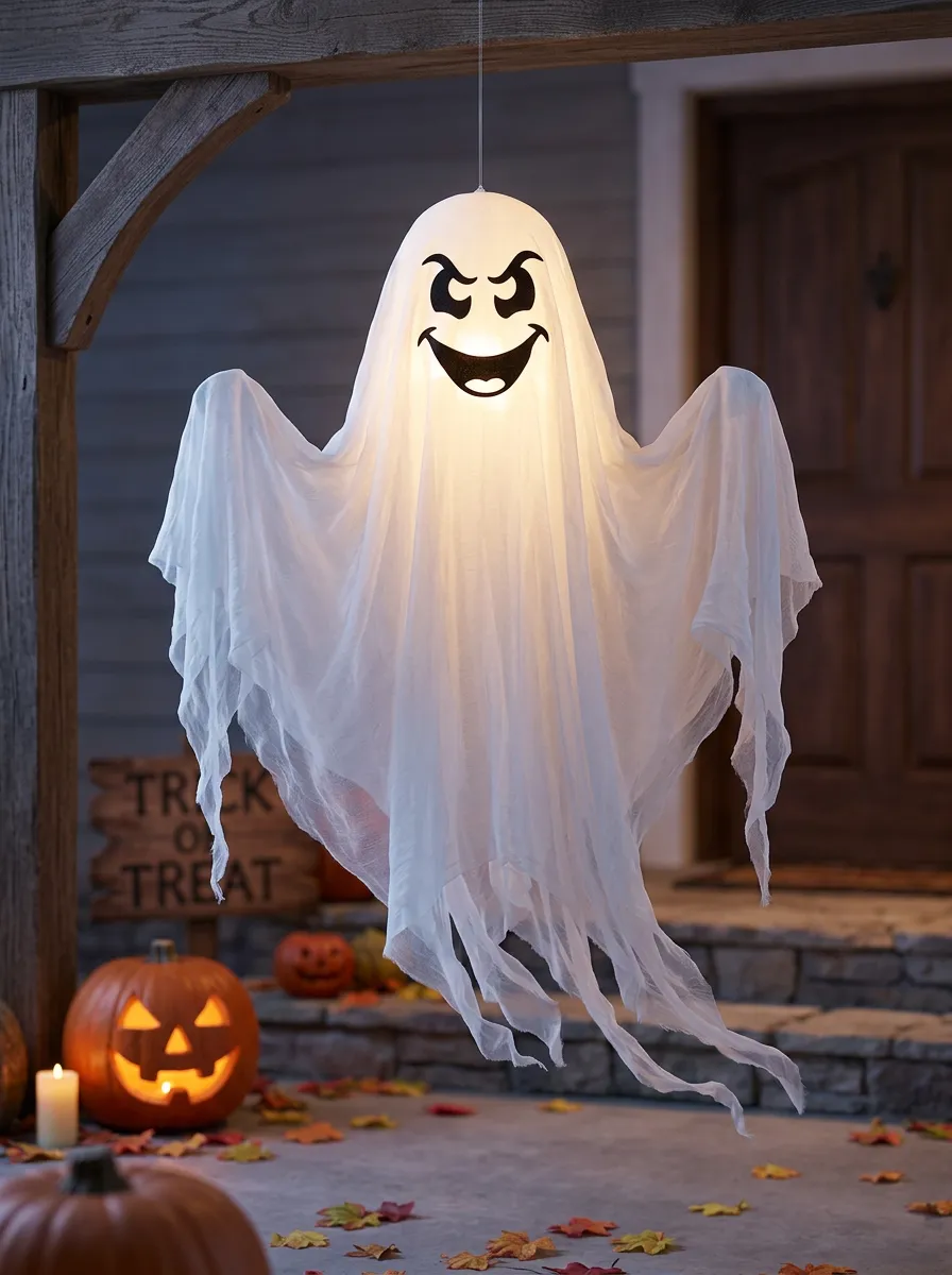 Classic Spooky-Ghost Ghost Halloween Yard Decoration