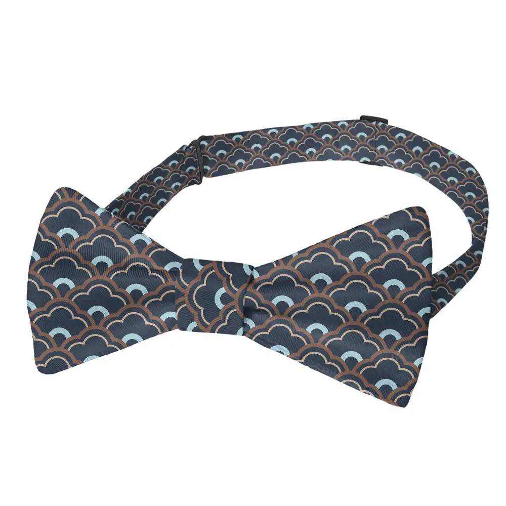 Clouds Geometric Motif Bow Tie