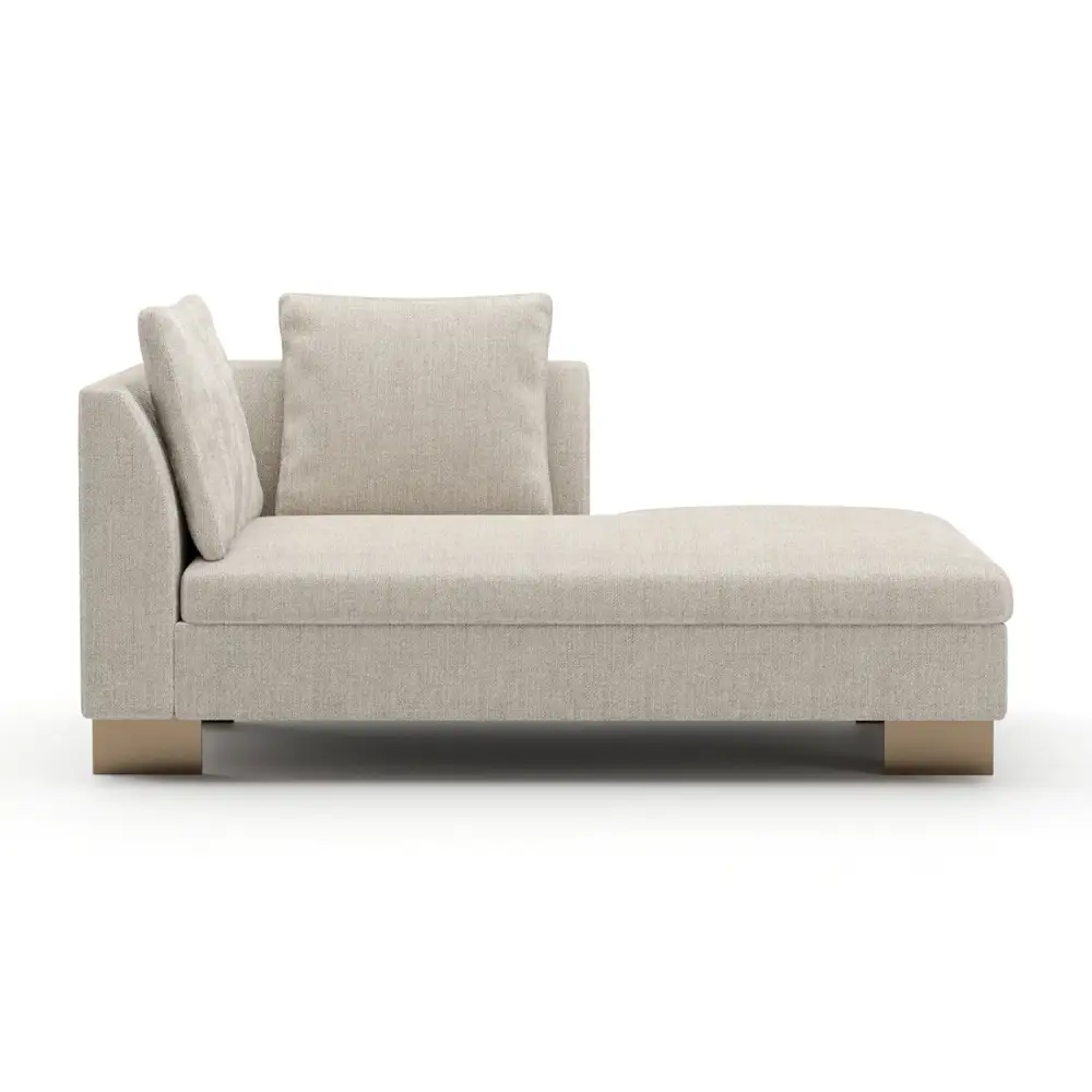 Chenille Chaise Lounge
