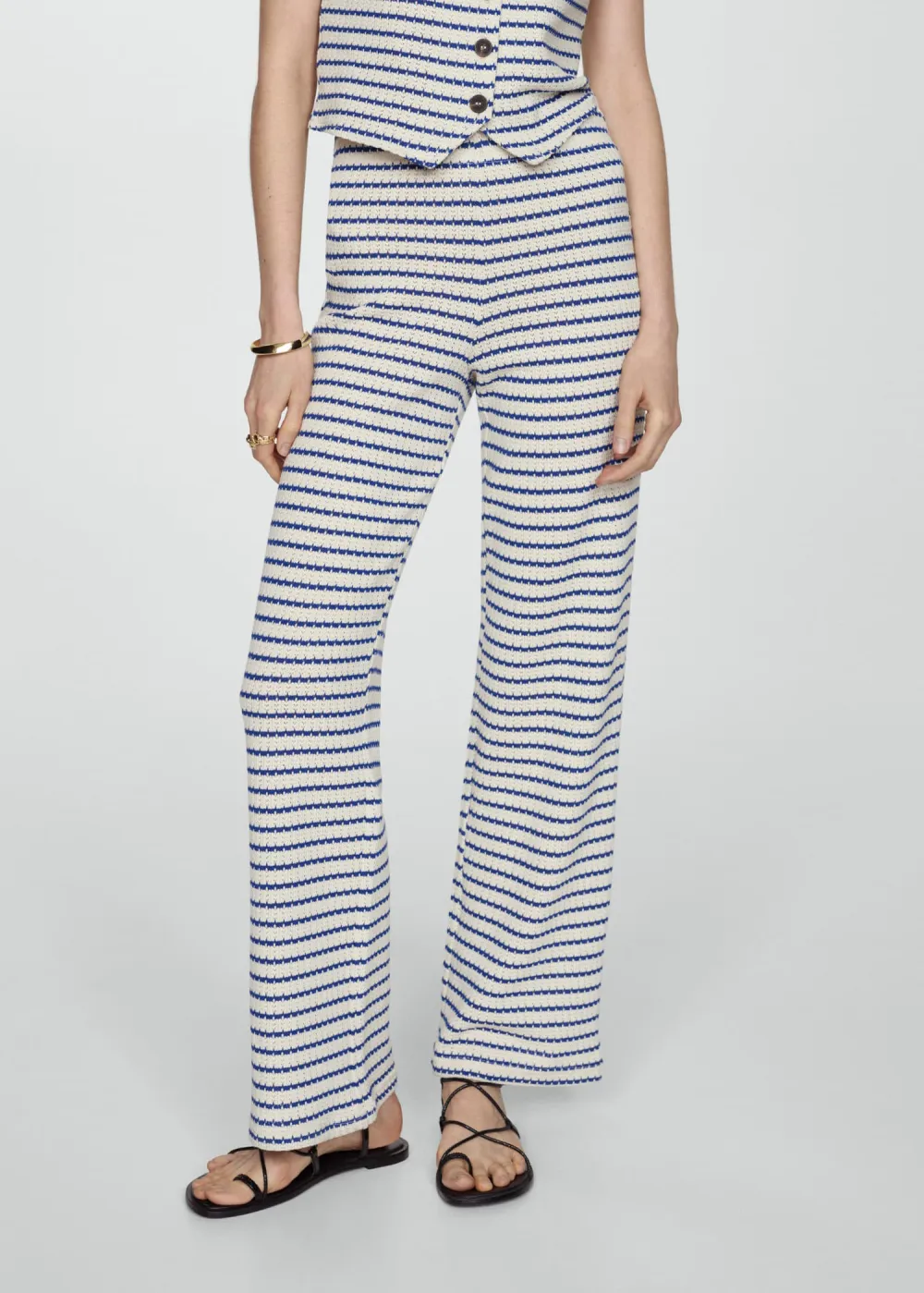 Crochet Striped Pants