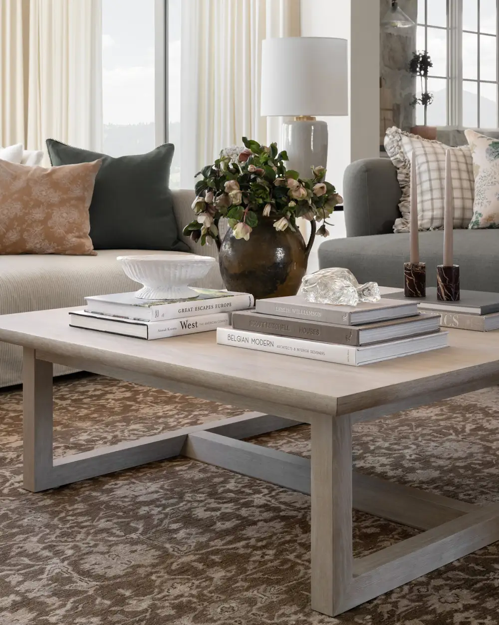Modern Oak Coffee Table