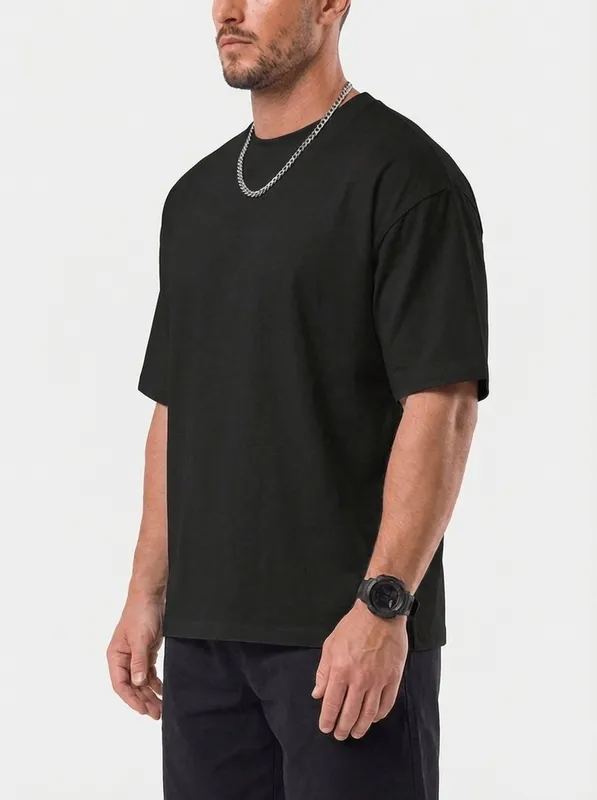 Black Oversized T-Shirt