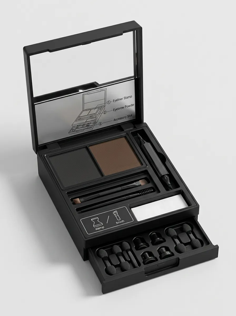 Natural 3-in-1 Eye Makeup Stamp Kit