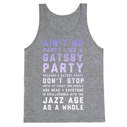 Vintage Party Graphic Tank Top