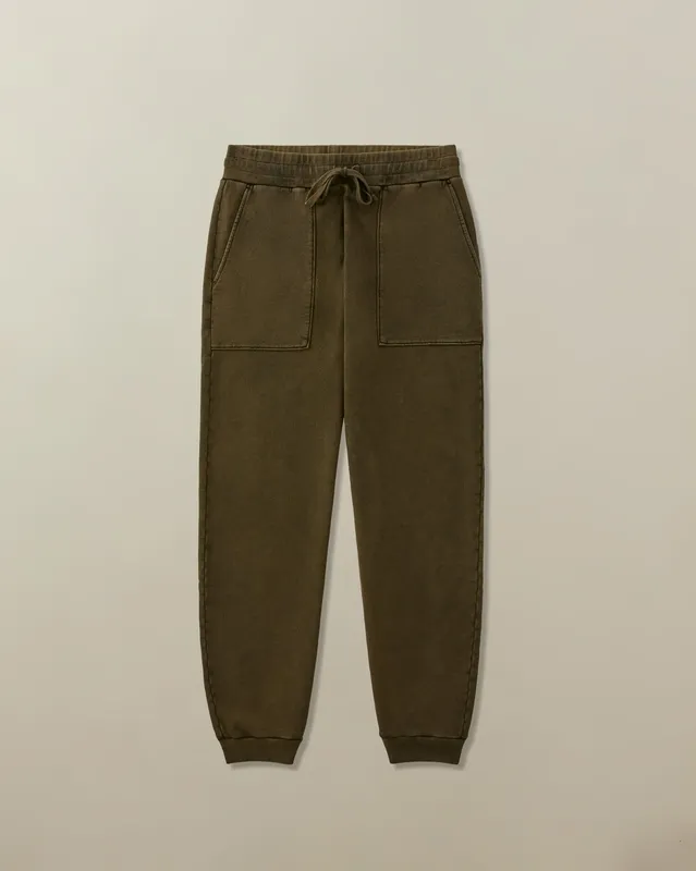 Pigment-Dyed Cotton Sweatpant