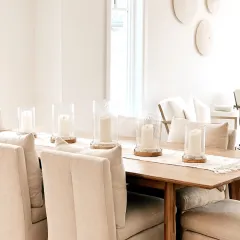Classic Glass Decorative Candle Holder