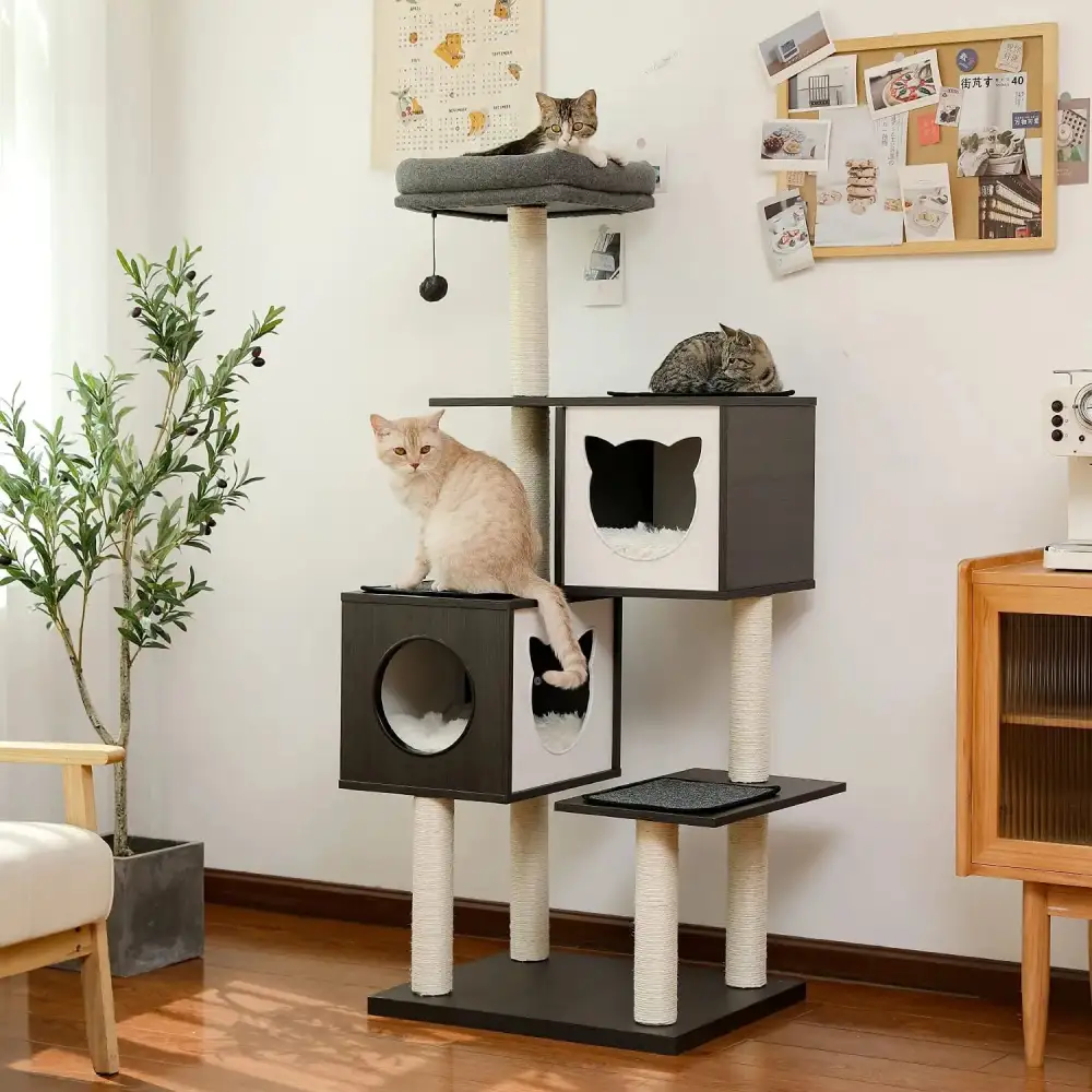 Double-Support Cat Tree