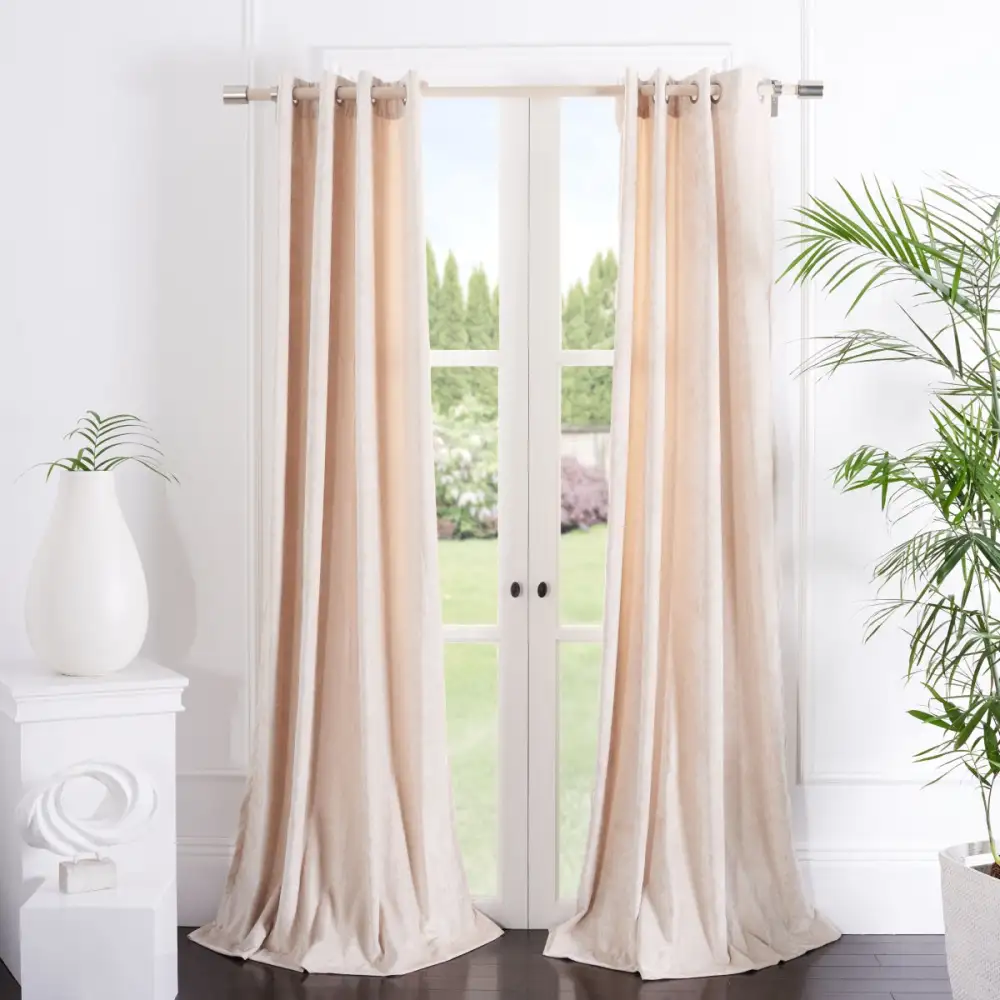 Mottled Eyelet Window Treatment