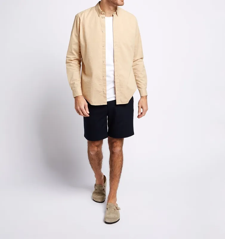 Seersucker Shirt Sand