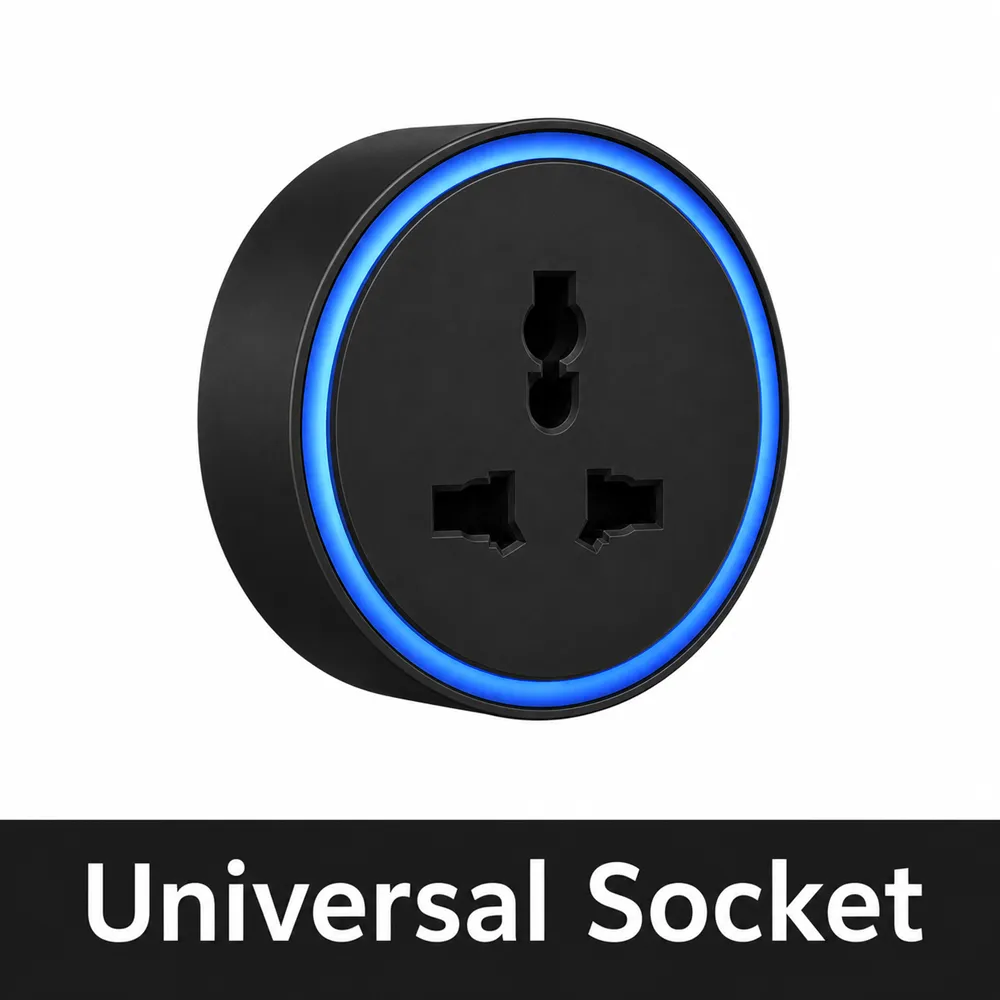 Modular Power Track Socket System