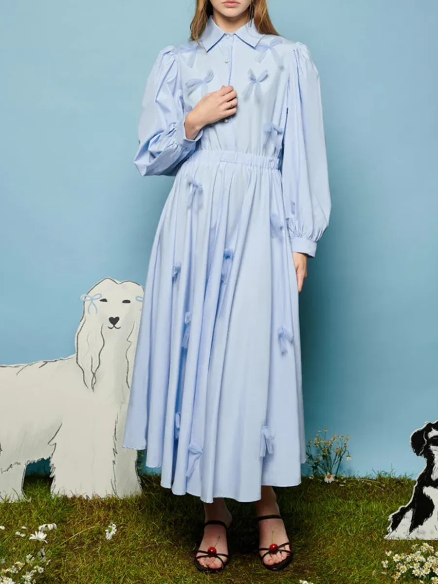 Bow Midi Dress