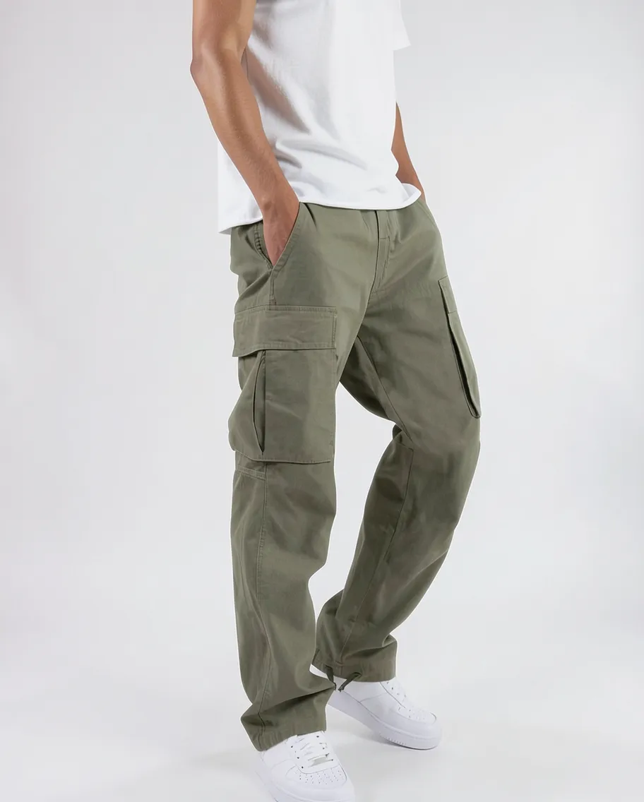Relaxed Utility Cargo Pants