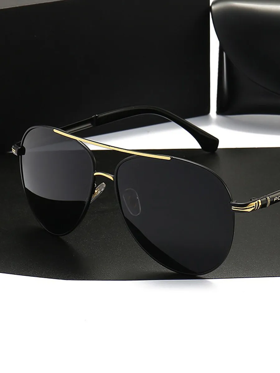 Peyton Metal Retro Men's Sunglasses
