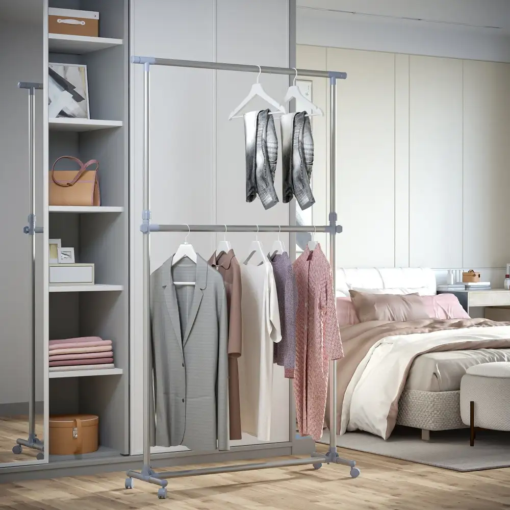 Adjustable Heavy Duty Garment Rail