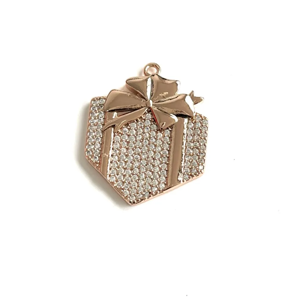 Refined Clean Form Hanging Charm