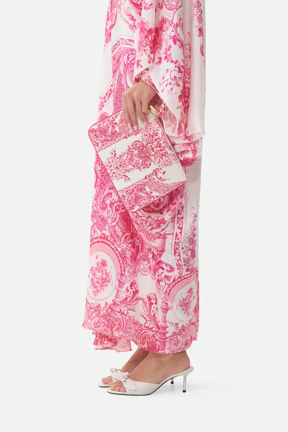 Clean Line Scarf Clutch Bag