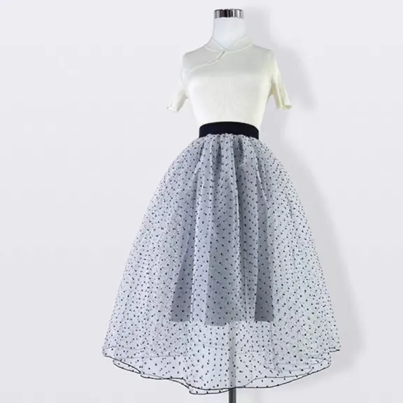 Practical Relaxed Everyday Casual Floral Skirt