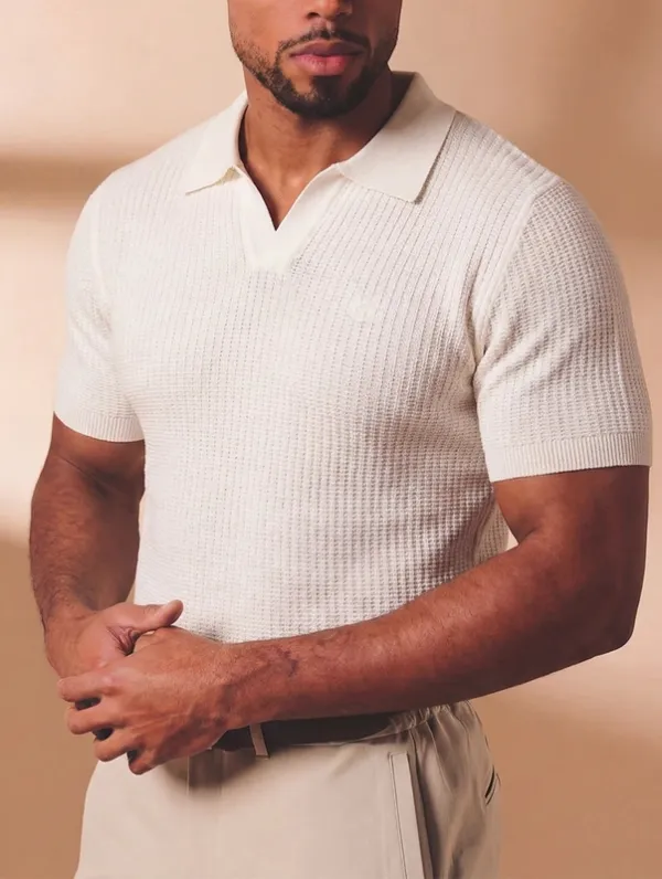 White Clean Fit Shirt Easy Fit