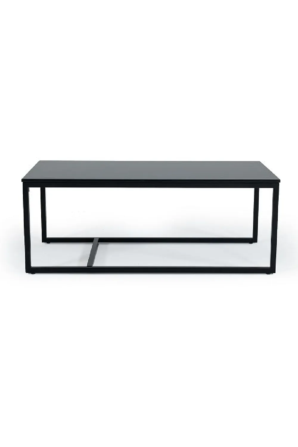 Sculptural Rectangular Marble Coffee Table