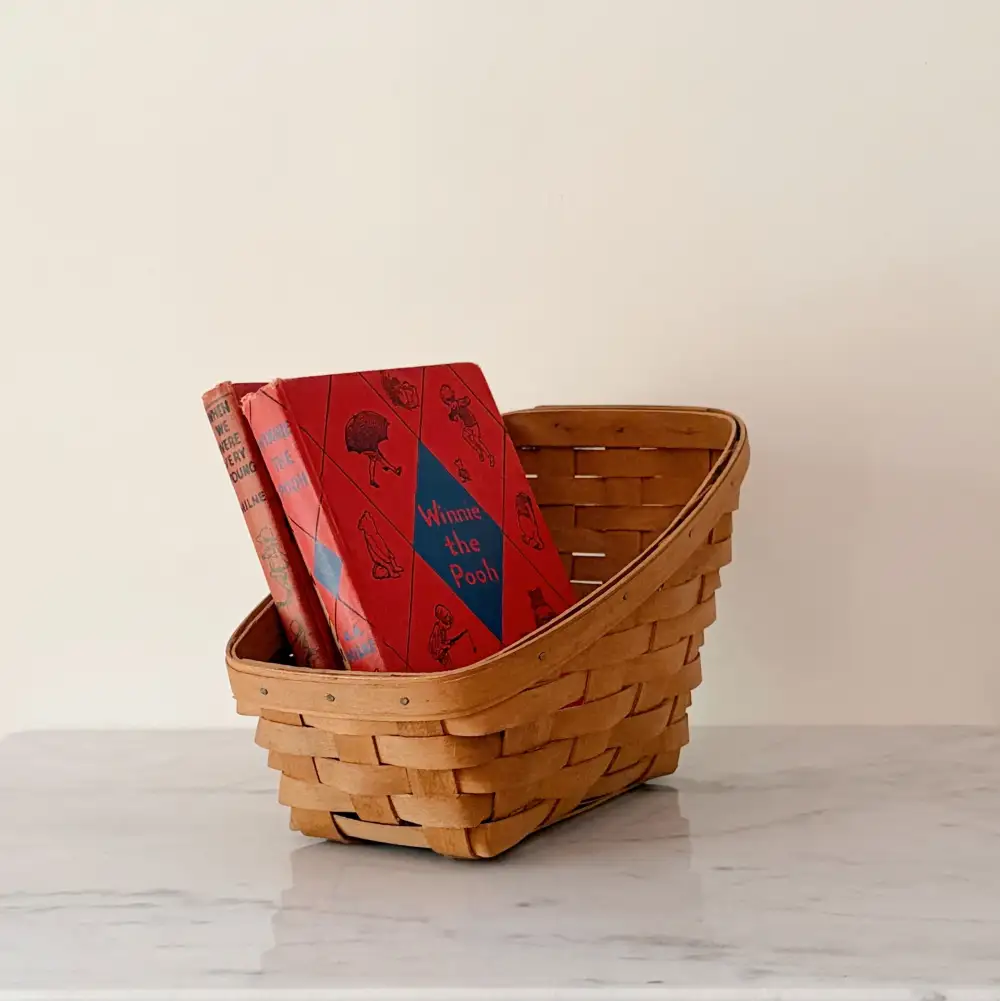 Handwoven Slope Basket