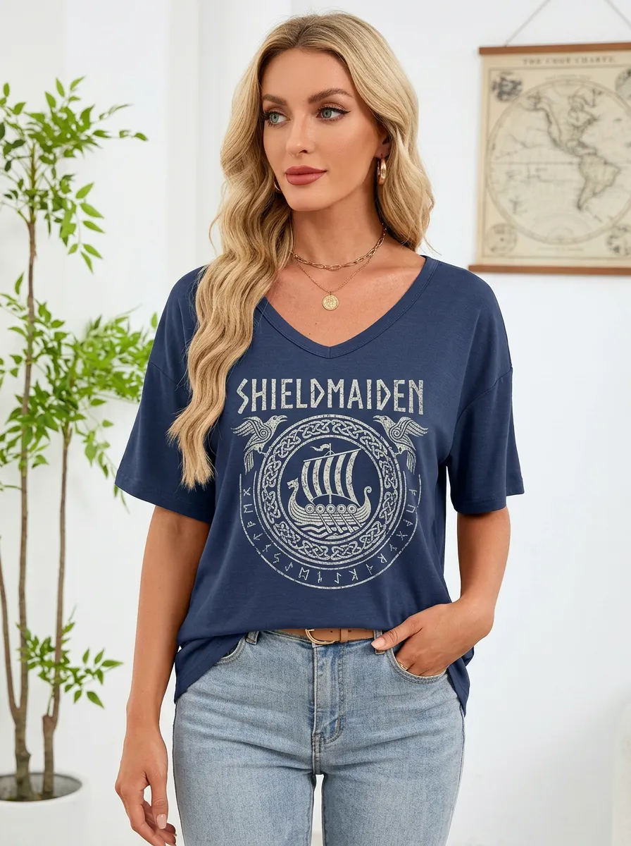 Shieldmaiden Norse T-Shirt