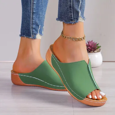 Flats Wedge Sandals