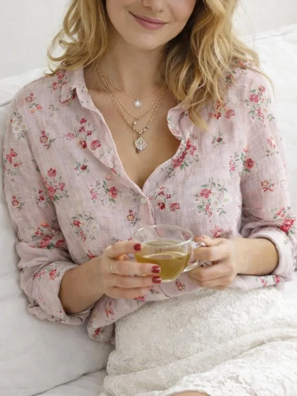 Romantic Floral Shirt