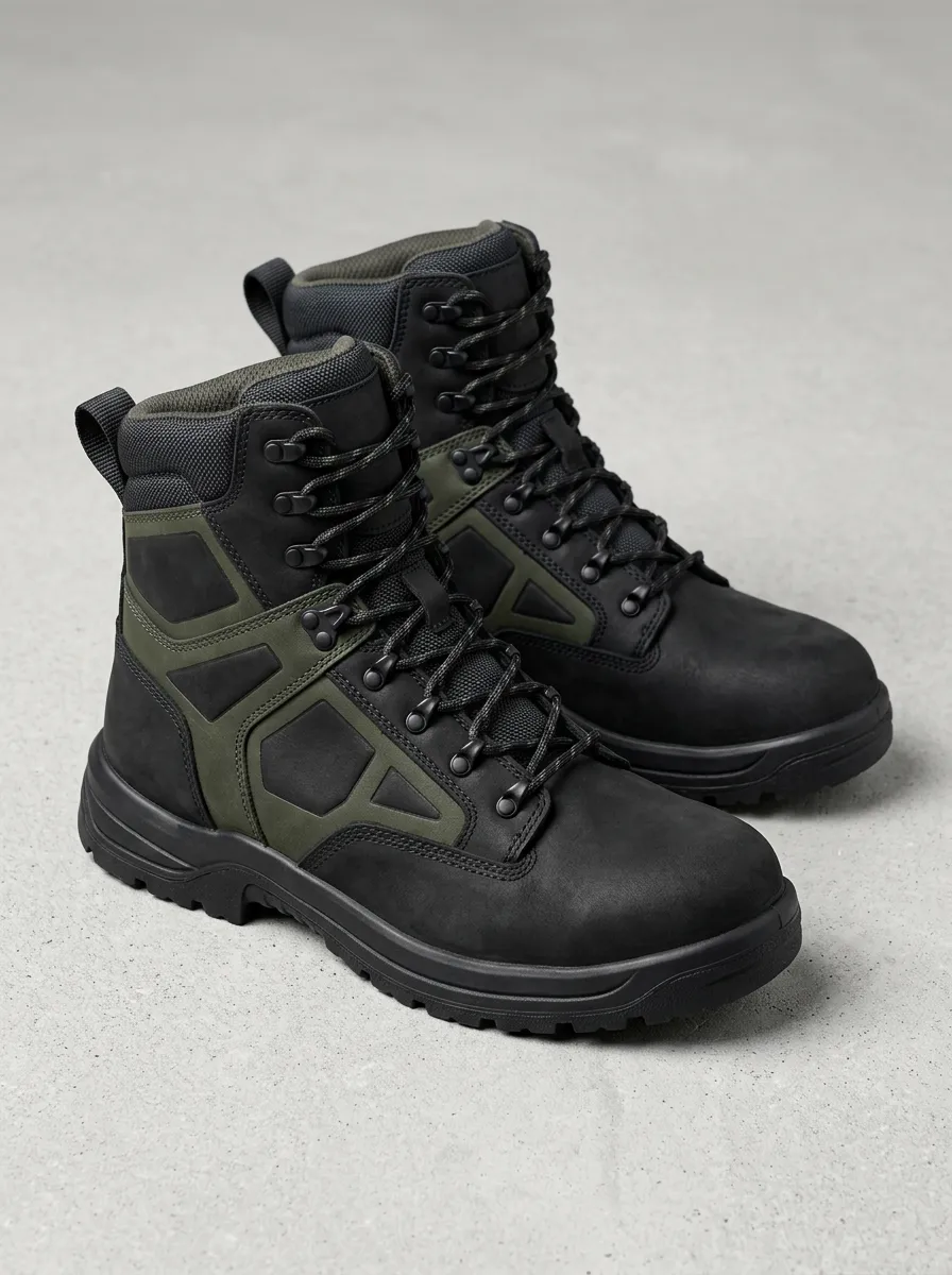 Unisex Everyday Tactical Style Print Work Boots