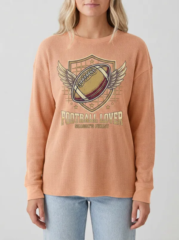 Football Graphic Casual T-Shirt