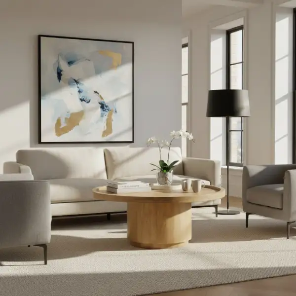 Round Tray Coffee Table