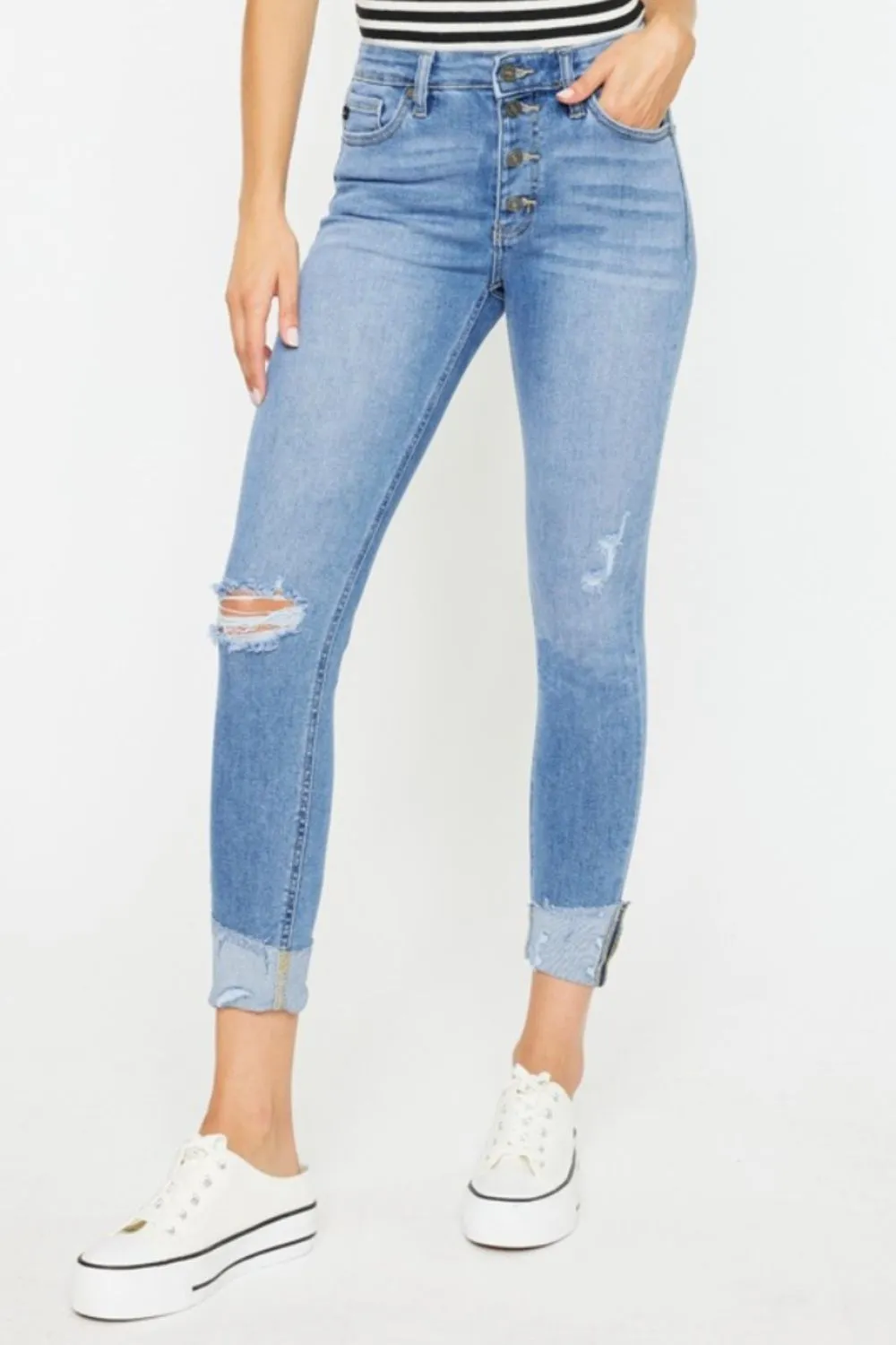 Soft Distressed Jeans