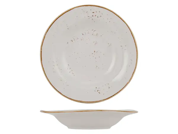Rimmed Soup Bowl